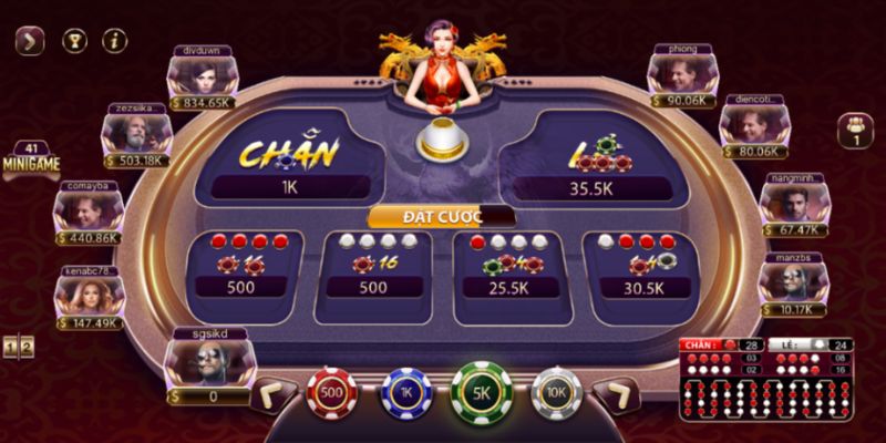 Hướng dẫn chơi Xóc đĩa tứ linh